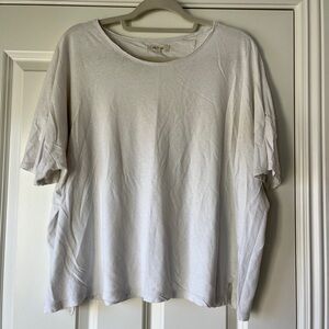 Madewell Loose Fitting White Tee